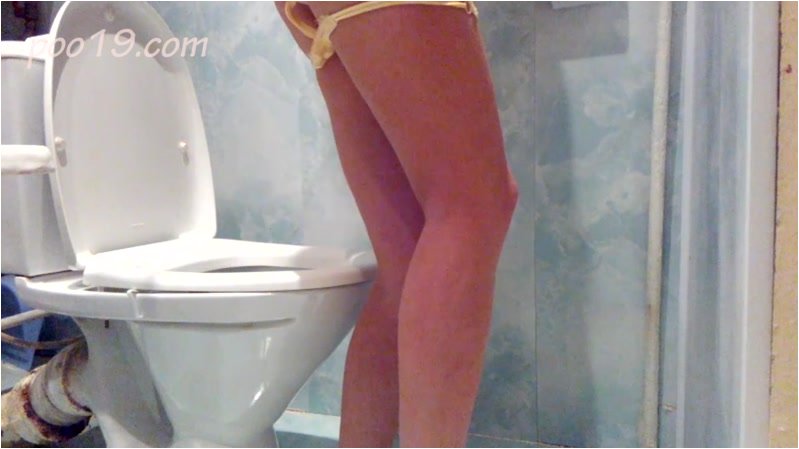 MilanaSmelly - Sweet Girl Christina Pooping In Toilet