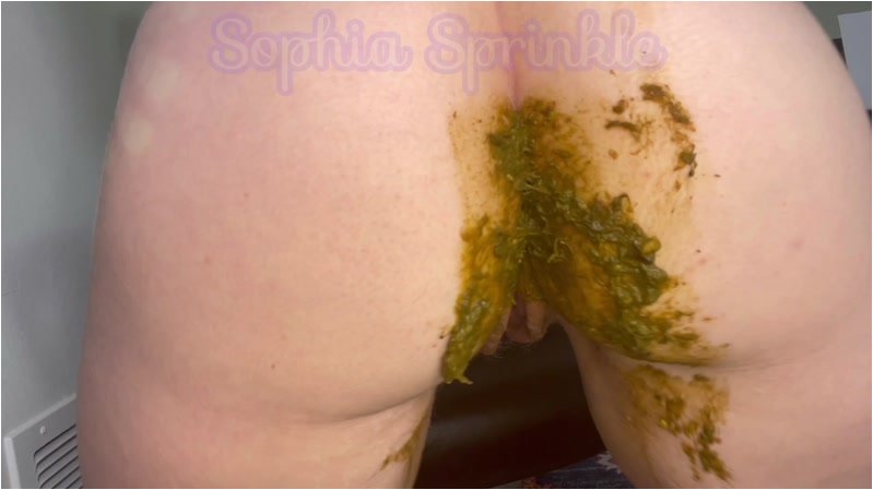 Sophia Sprinkle - Hot Pink Panty Poop On Chair